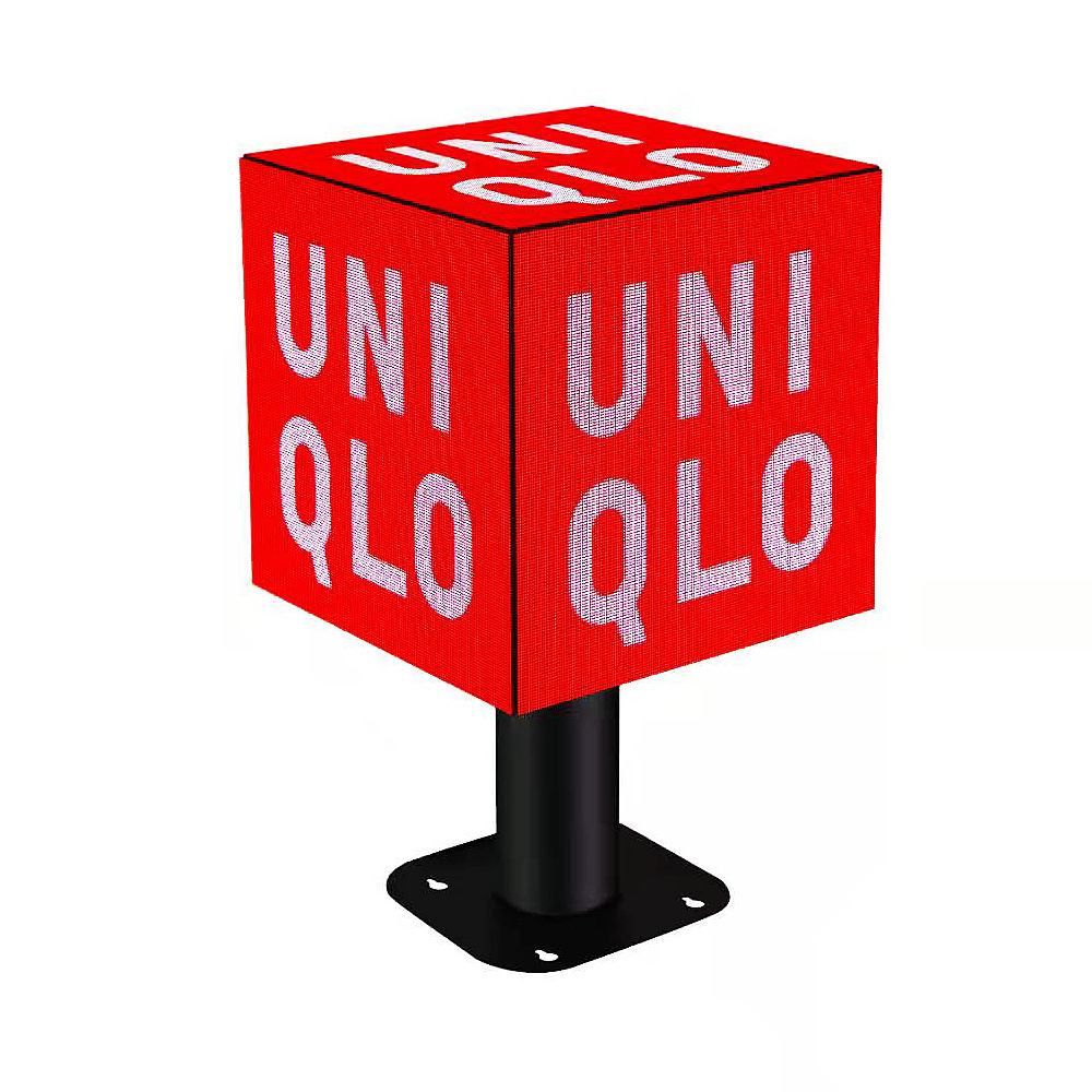 LED cube screen