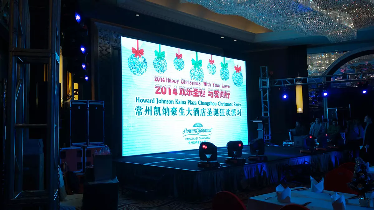 LED Video Wall for hopitality
